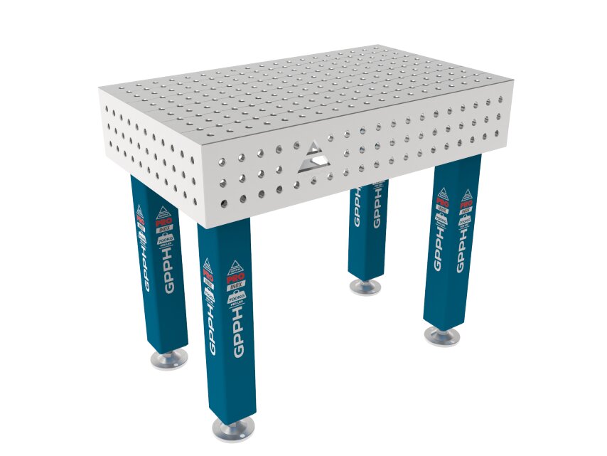 Зварювальний стіл PRO INOX на опорах 1000x600 mm fi16 mm Сітка 50x50 mm