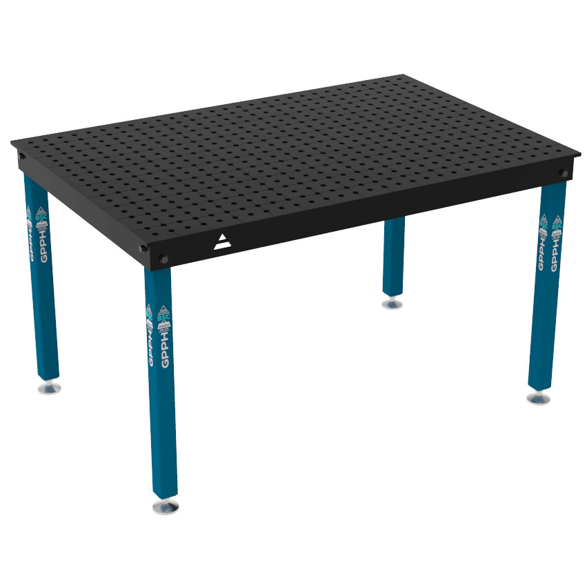 Зварювальний стіл BASIC на опорах 1500x1000 mm fi16 mm Сітка 50x50 mm