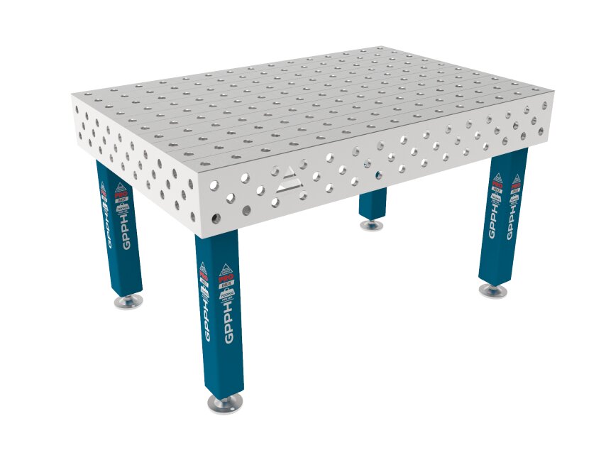 Зварювальний стіл PRO INOX на опорах 1500x1000 mm fi28 mm Сітка 100x100 mm