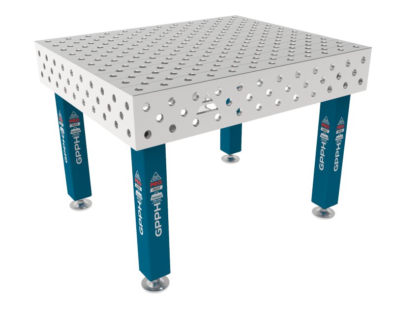 Зварювальний стіл PRO INOX на опорах 1200x1000 mm fi28 mm Сітка Діагональна