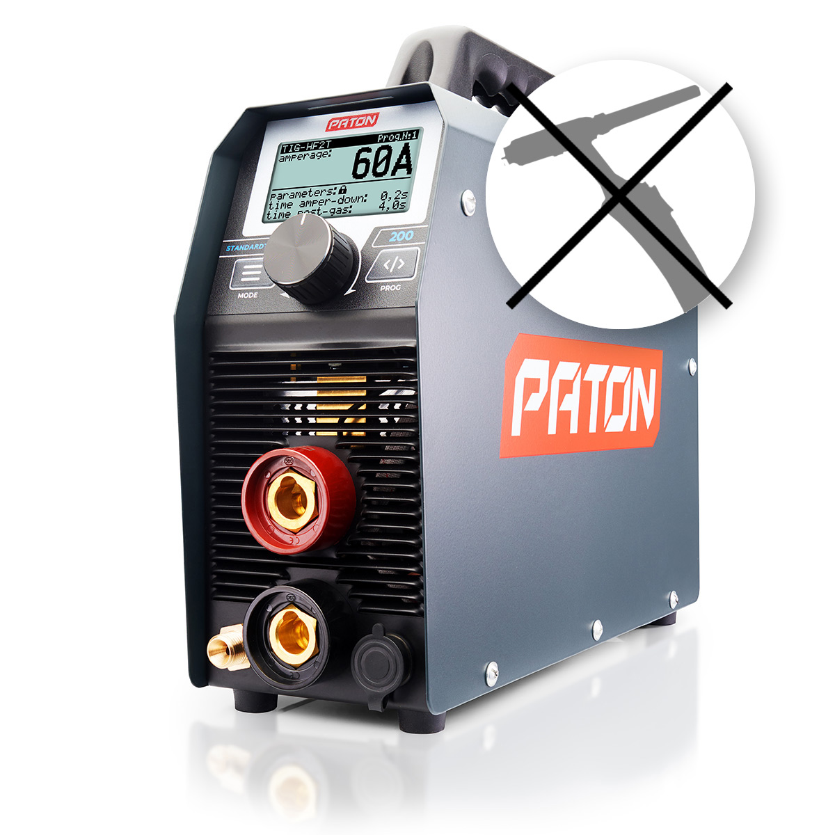 Зварювальний апарат PATON StandardTIG-200 WA (без аксесуарів)