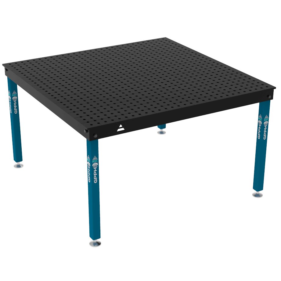 Зварювальний стіл BASIC на опорах 1500x1480 mm fi16 mm Сітка 50x50 mm