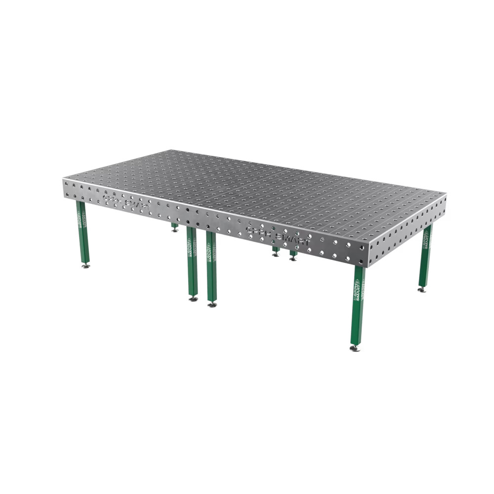 Зварювальний стіл GPPH SMART 15 mm на колесах 3000x1480 mm fi16 mm Сітка Діагональна