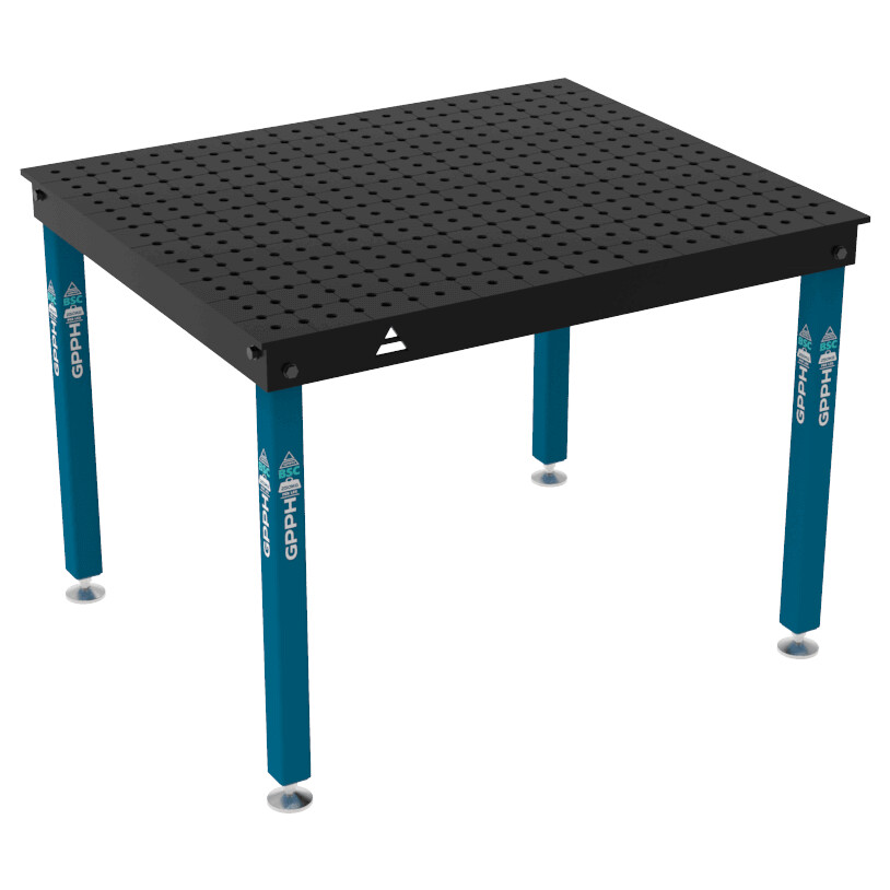 Зварювальний стіл BASIC на опорах 1200x1000 mm fi16 mm Сітка 50x50 mm