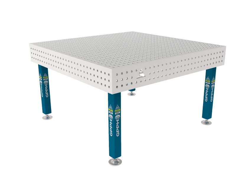 Зварювальний стіл PLUS INOX на опорах 1500x1480 mm fi16 mm Сітка 50x50 mm