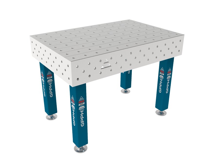 Зварювальний стіл PRO INOX на опорах 1200x800 mm fi16 mm Сітка 100x100 mm