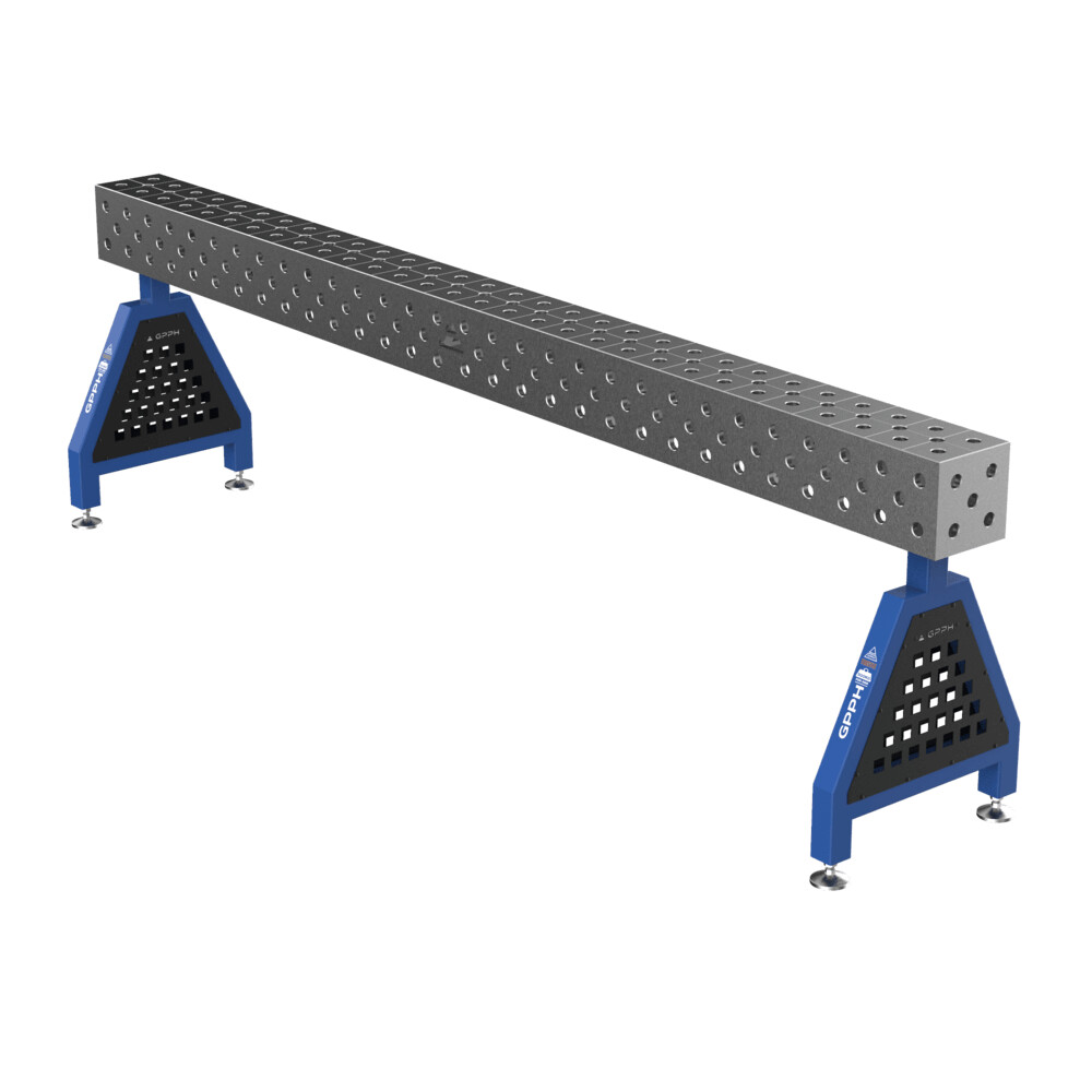 Зварювальна опора TRESTLE PLUS на опорах 3000x200x200 mm fi 28 mm Сітка Діагональна