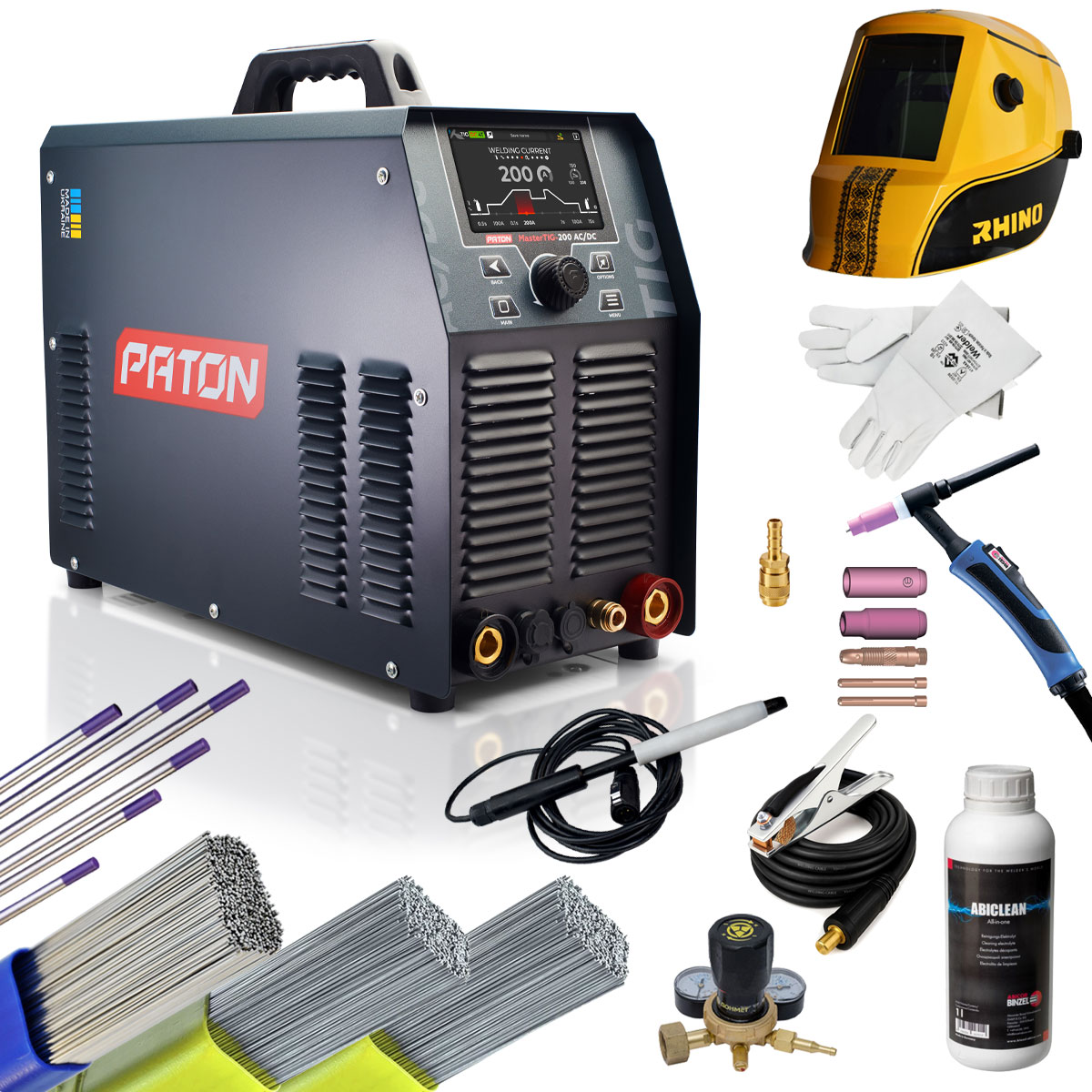 Набір для зварювання «PATON MasterTIG-200»