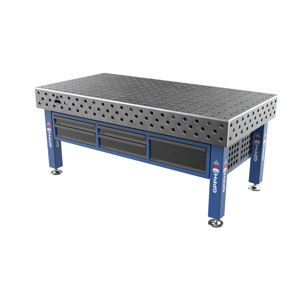 Комплект шухляд для зварювального столу ECO 2000x1000 mm